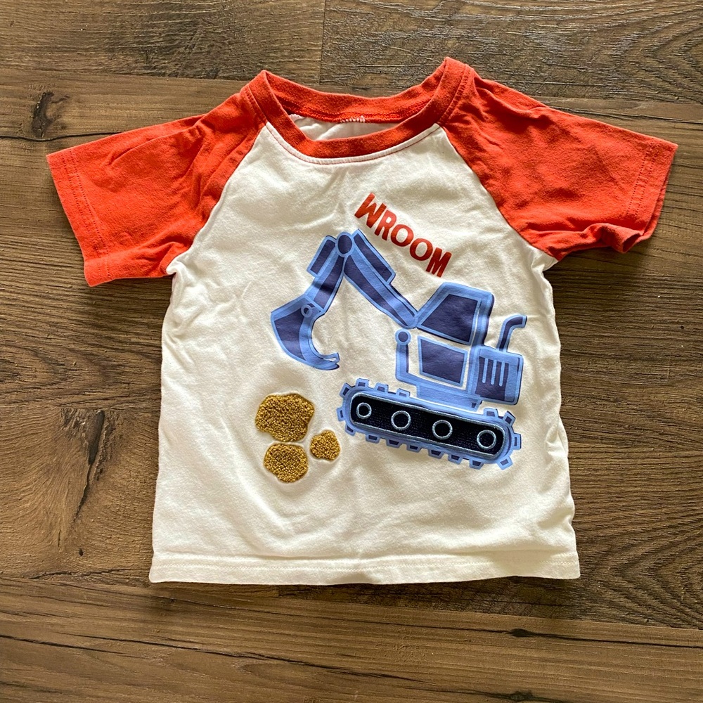 Pekkle 3T truck short sleeves t-shirt, boys